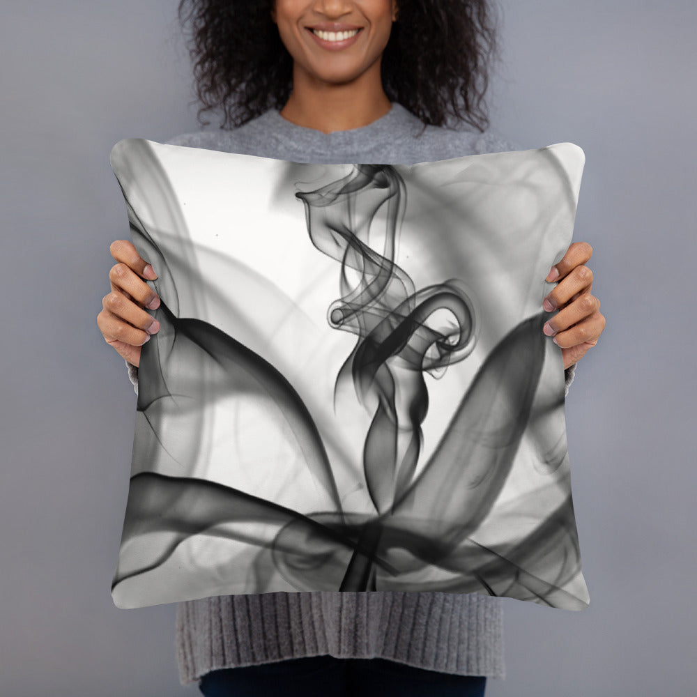 'Smoke & Mirrors' Throw Pillow