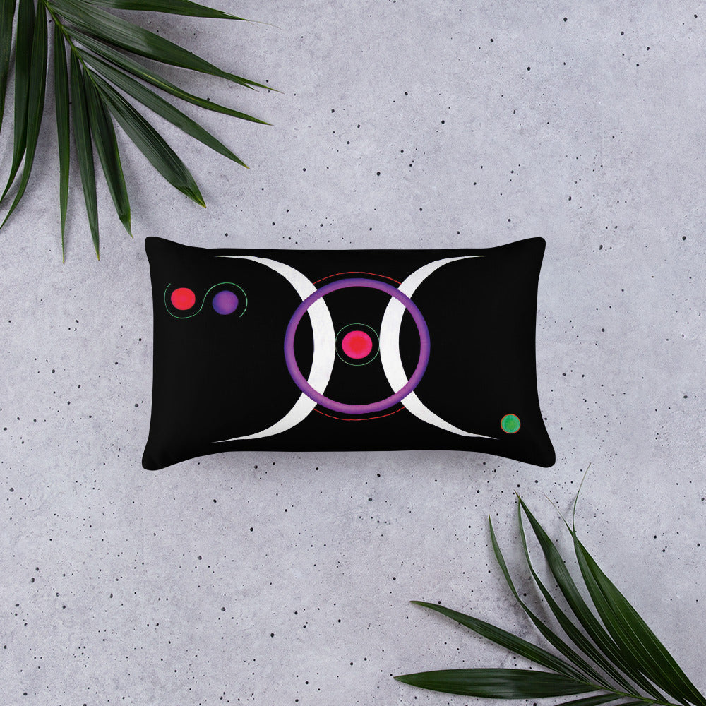 'Moons' Throw Pillow