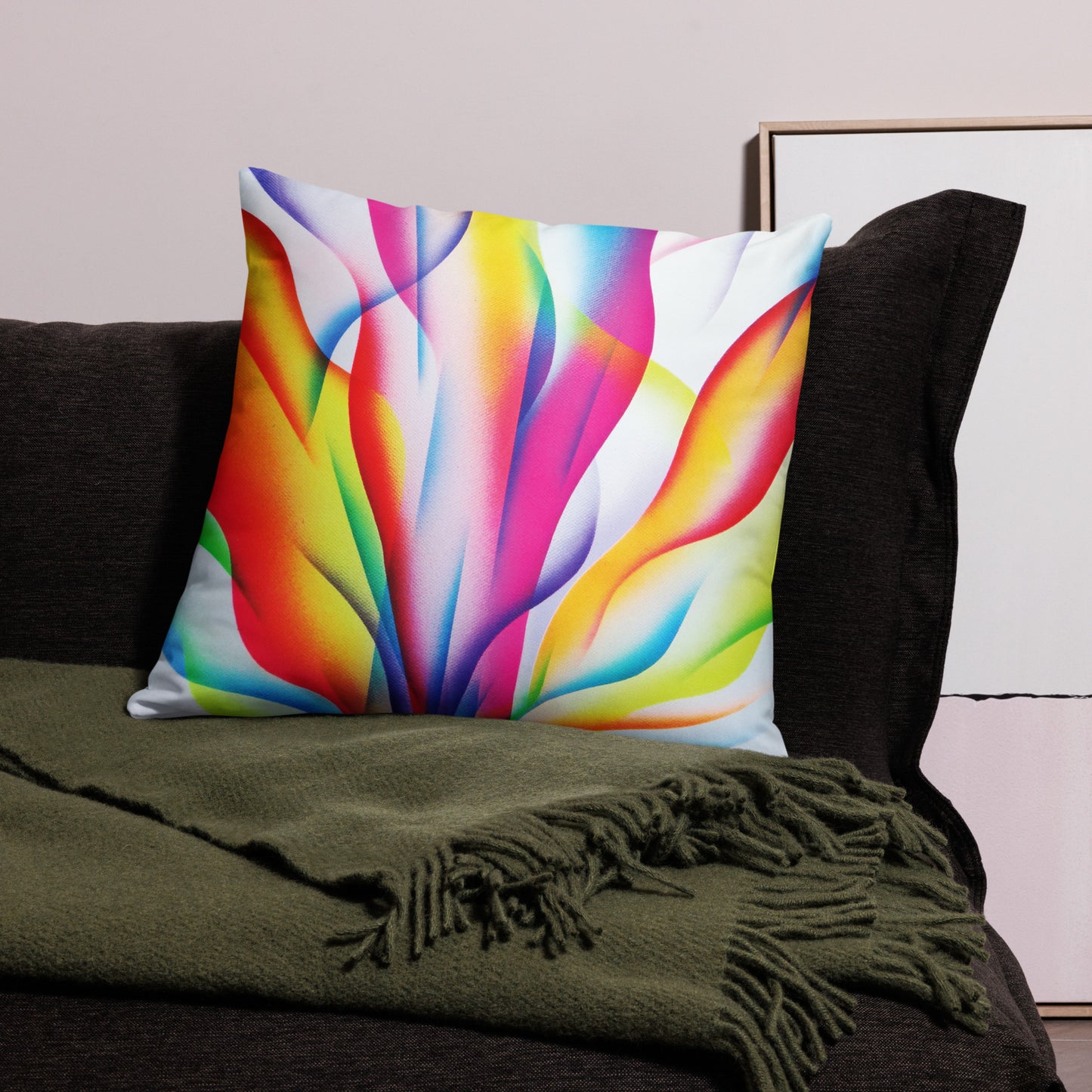 'Spring' Throw Pillow