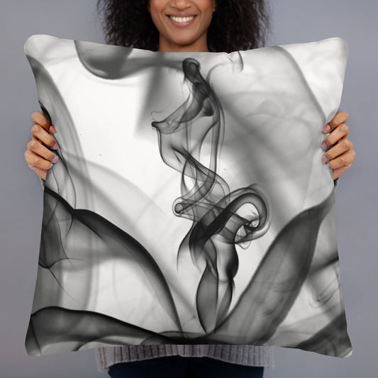 'Smoke & Mirrors' Throw Pillow