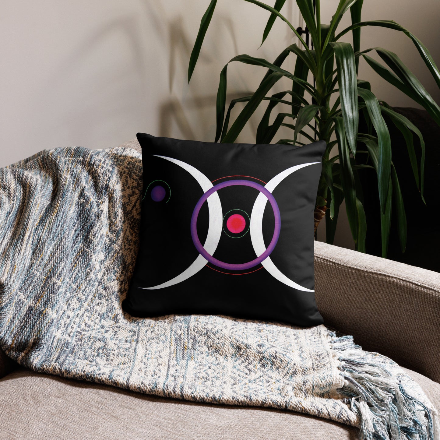 'Moons' Pillow Case