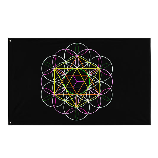 'Flower of Life' Flag