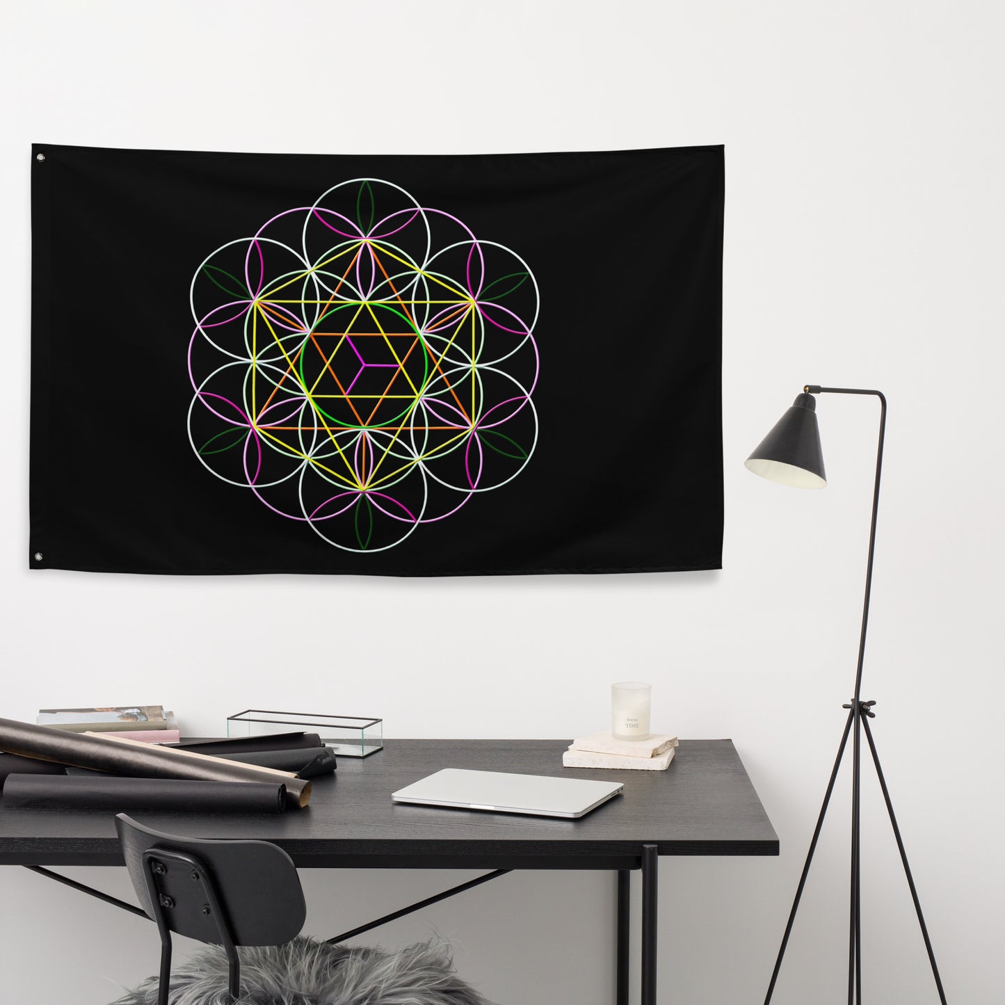 'Flower of Life' Flag