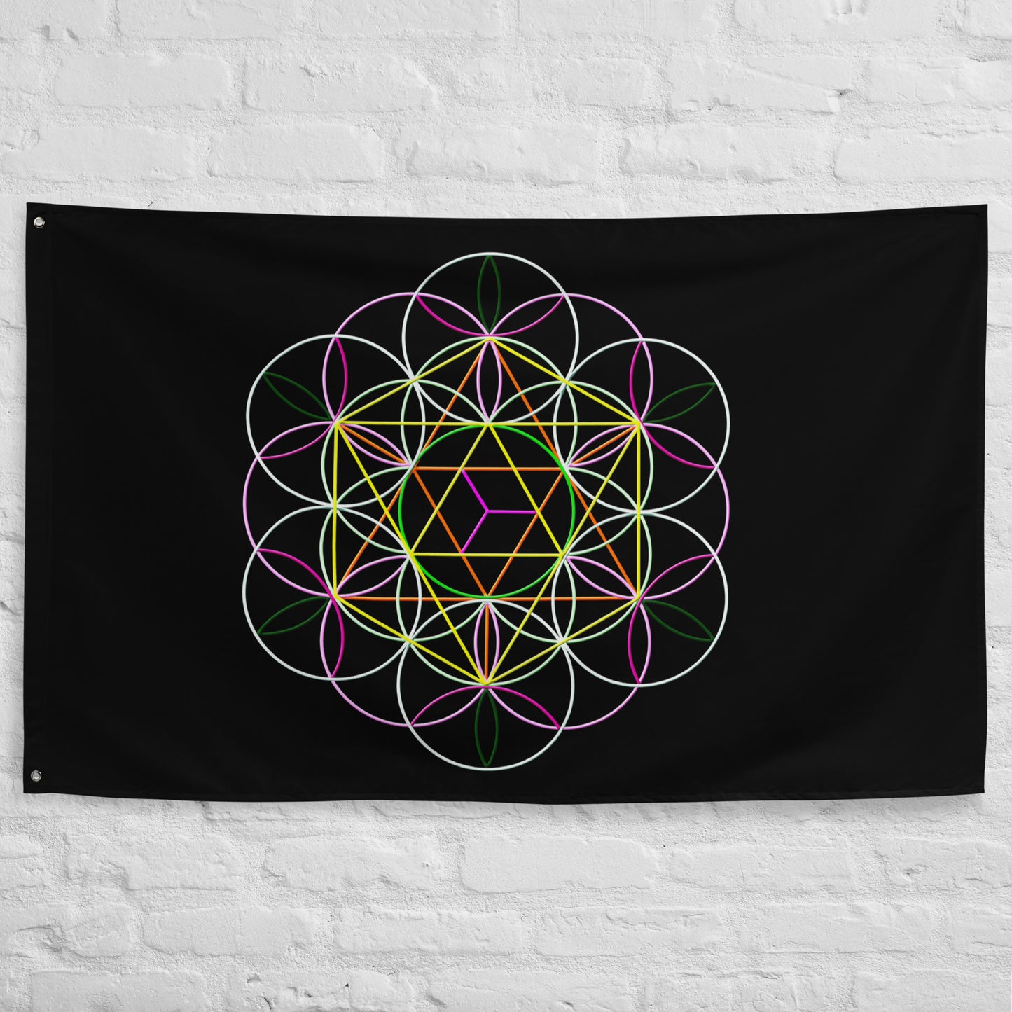 'Flower of Life' Flag