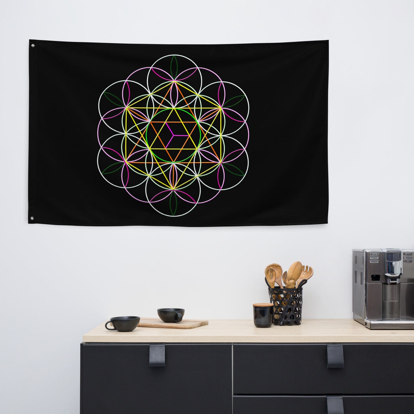 'Flower of Life' Flag