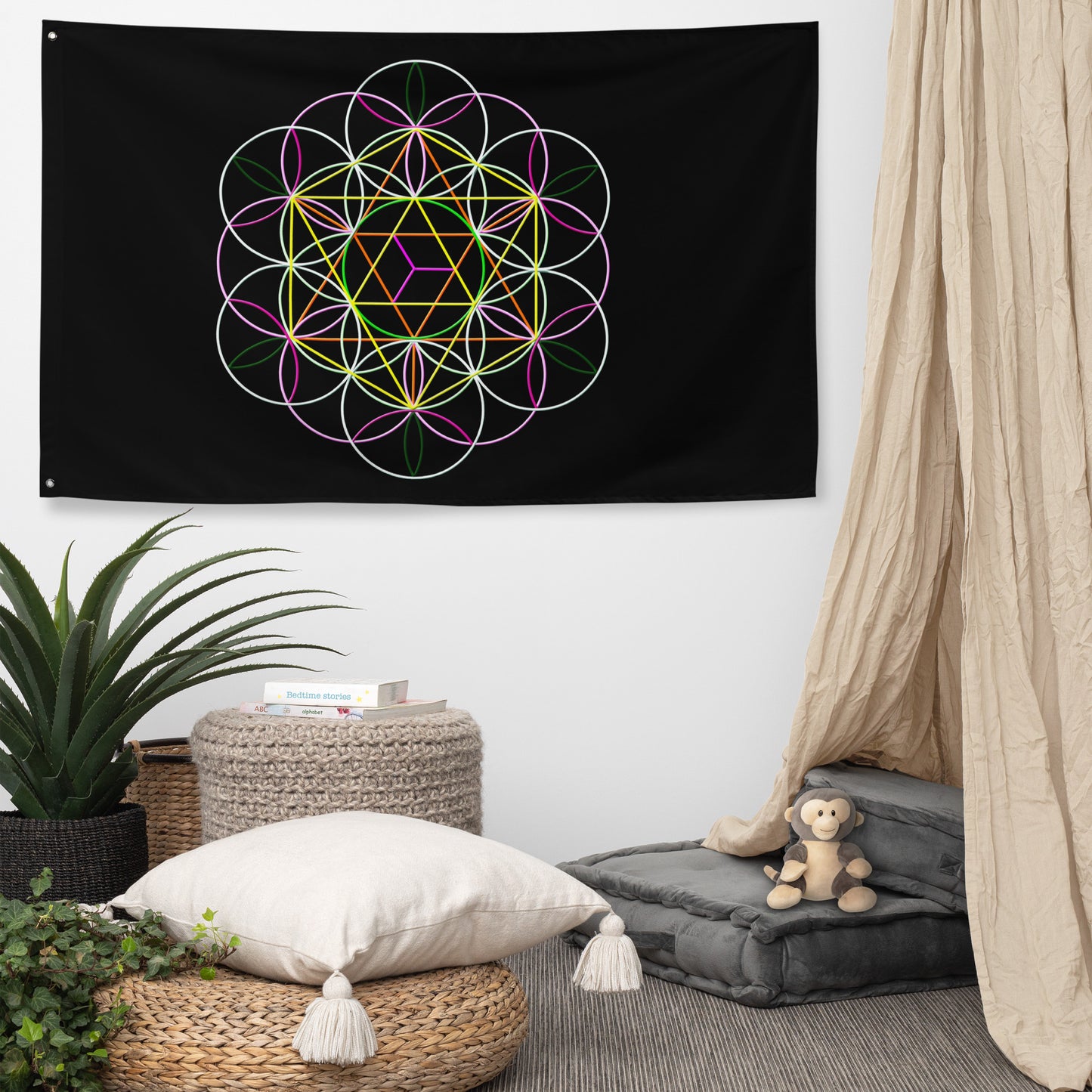 'Flower of Life' Flag