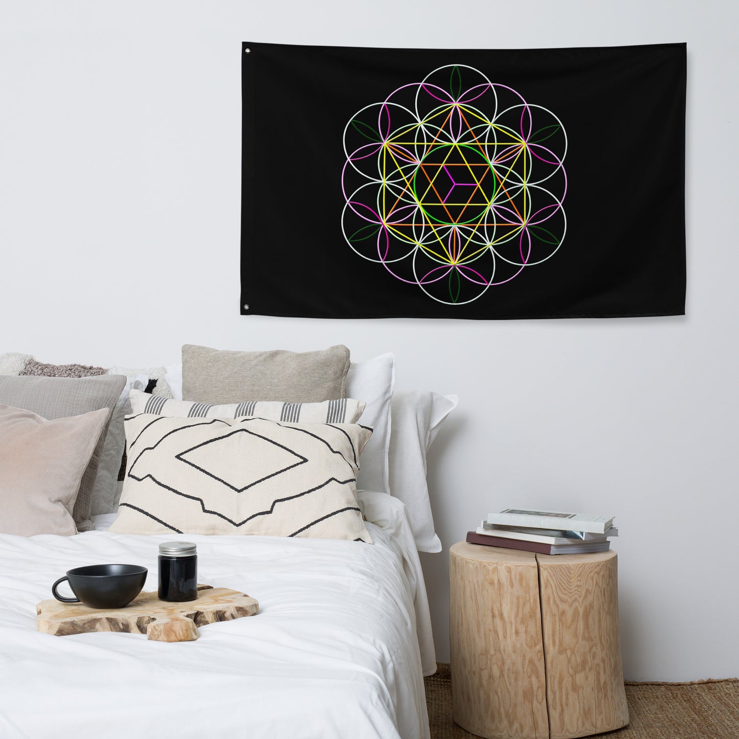 'Flower of Life' Flag