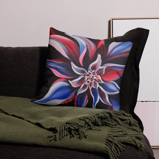 'Mysterious Delia' Throw Pillow