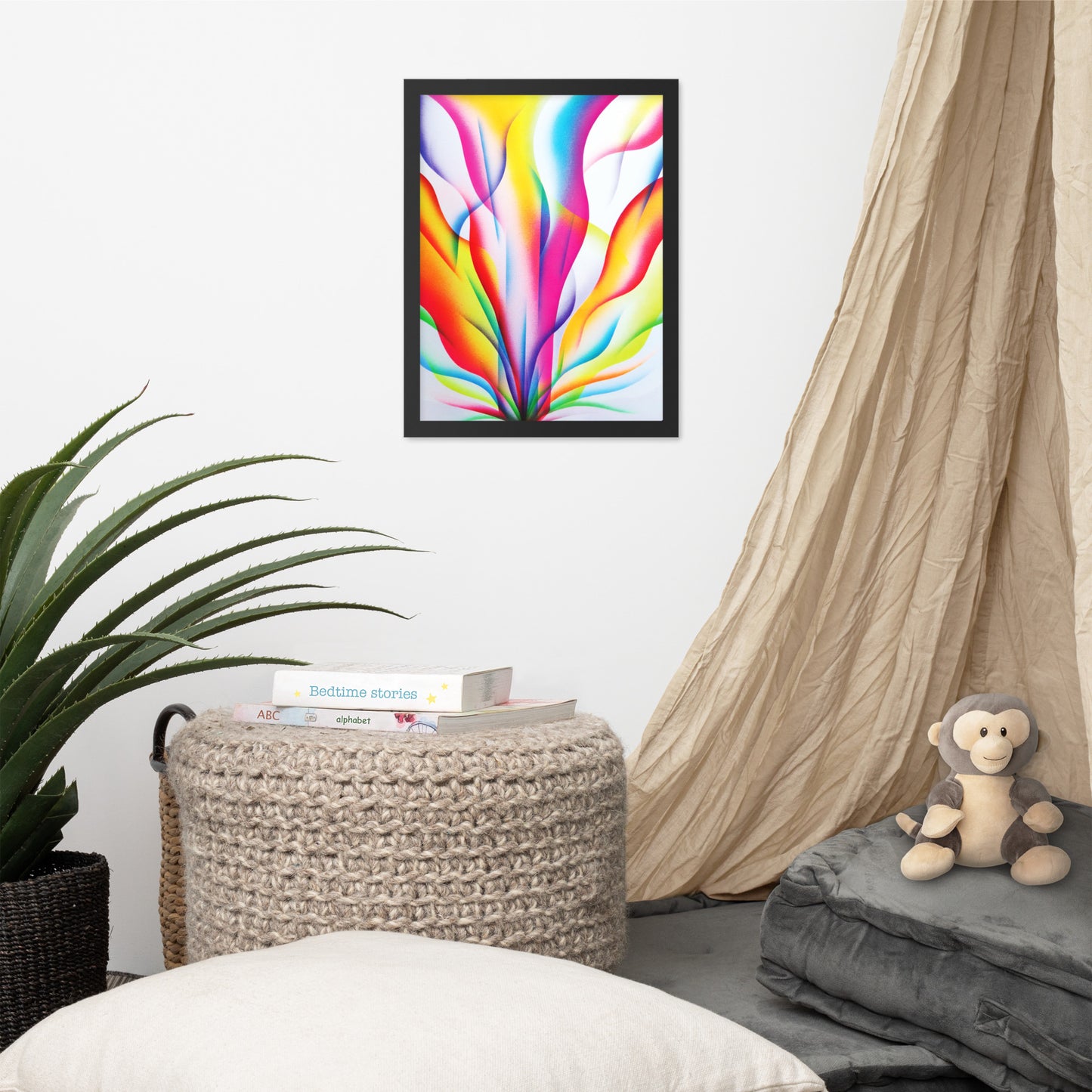 'Spring' Premium Luster Photo Paper Framed Poster