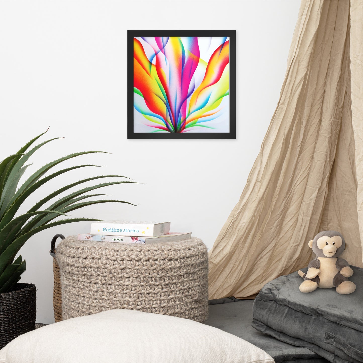 'Spring' Premium Luster Photo Paper Framed Poster