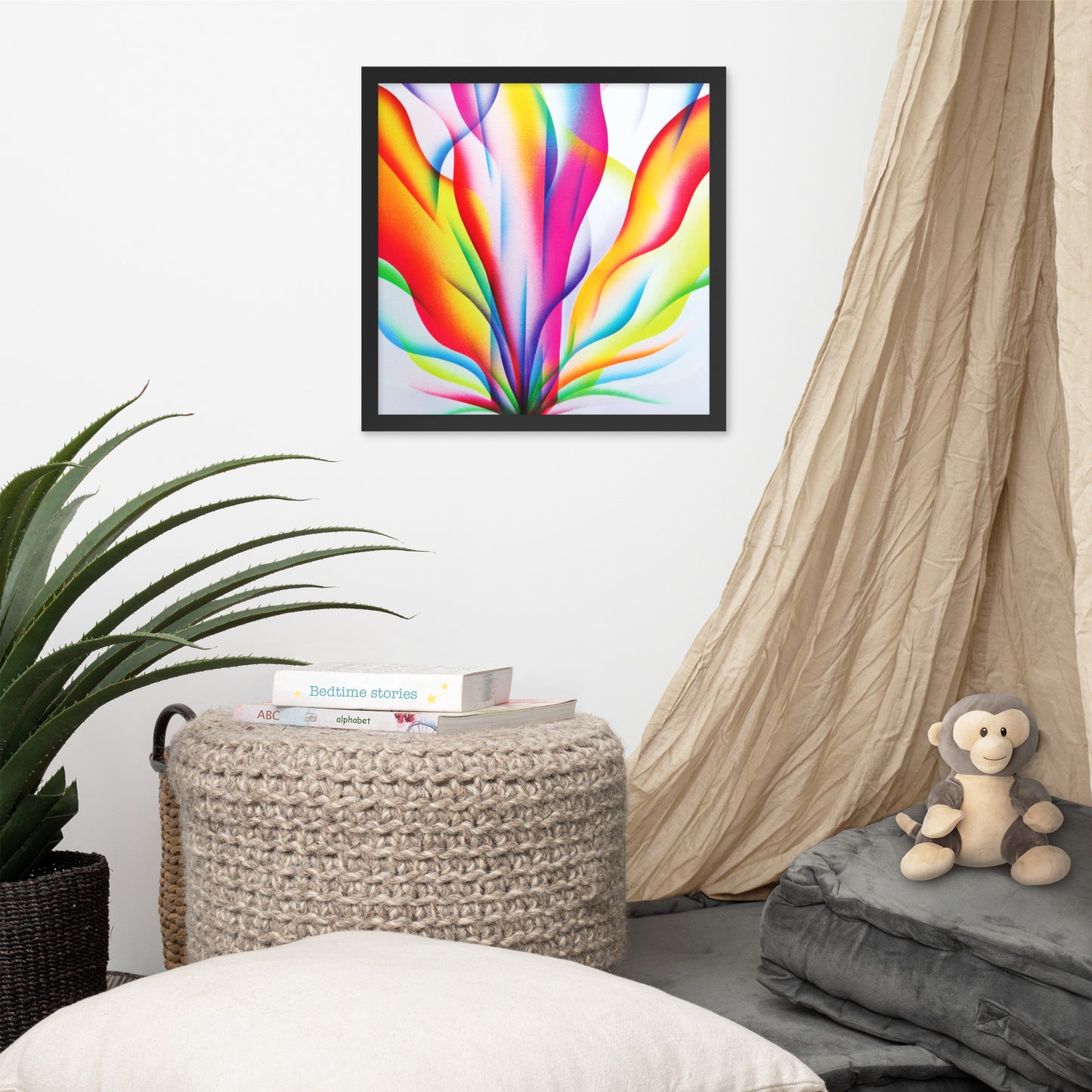 'Spring' Premium Luster Photo Paper Framed Poster