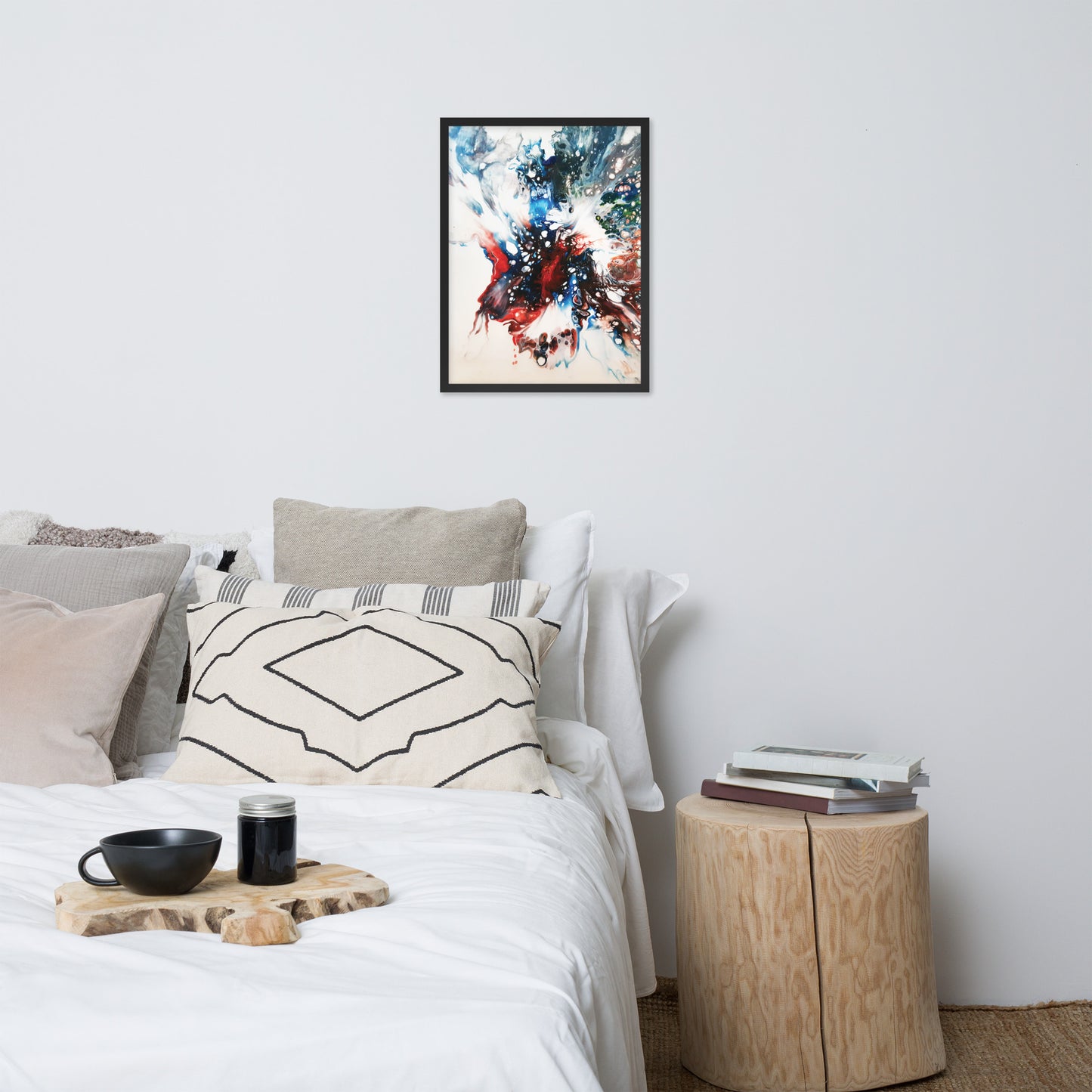 'Medusa' Premium Luster Photo Paper Framed Poster