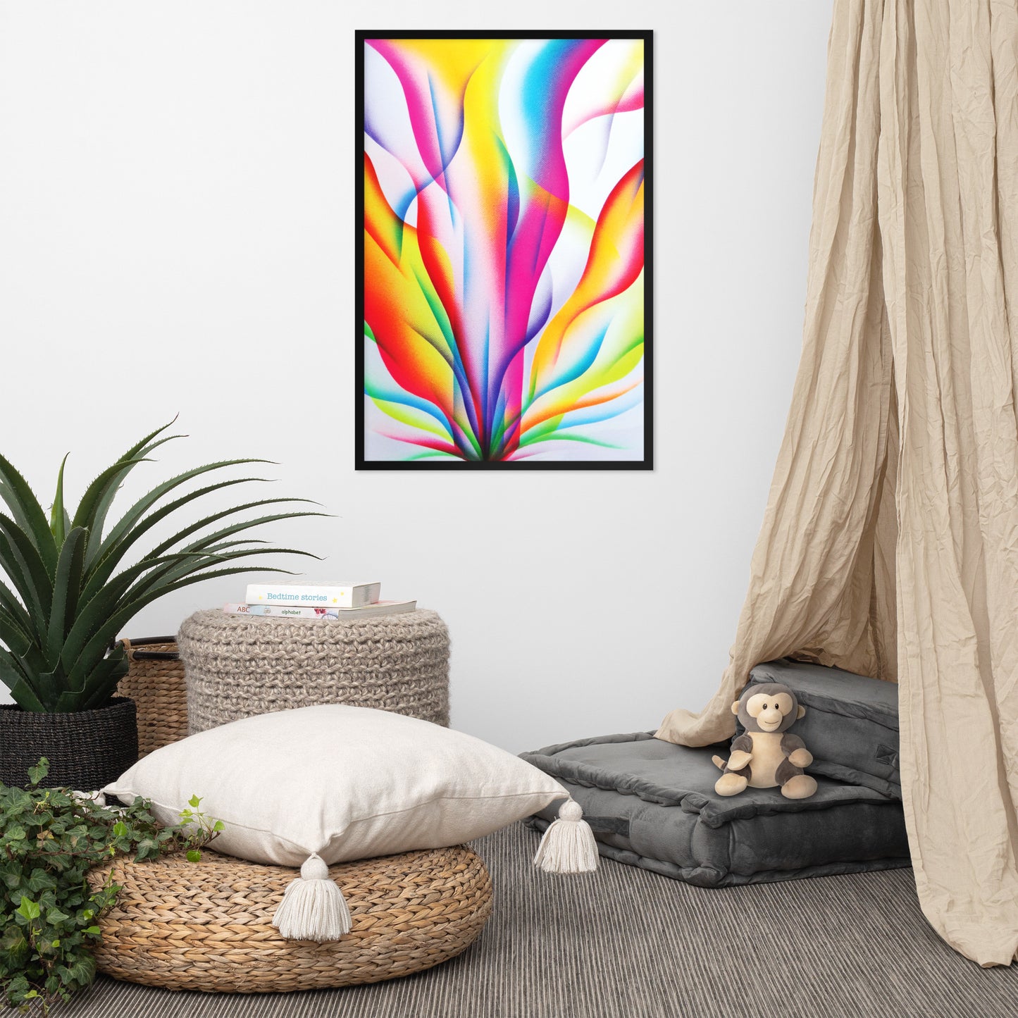 'Spring' Premium Luster Photo Paper Framed Poster