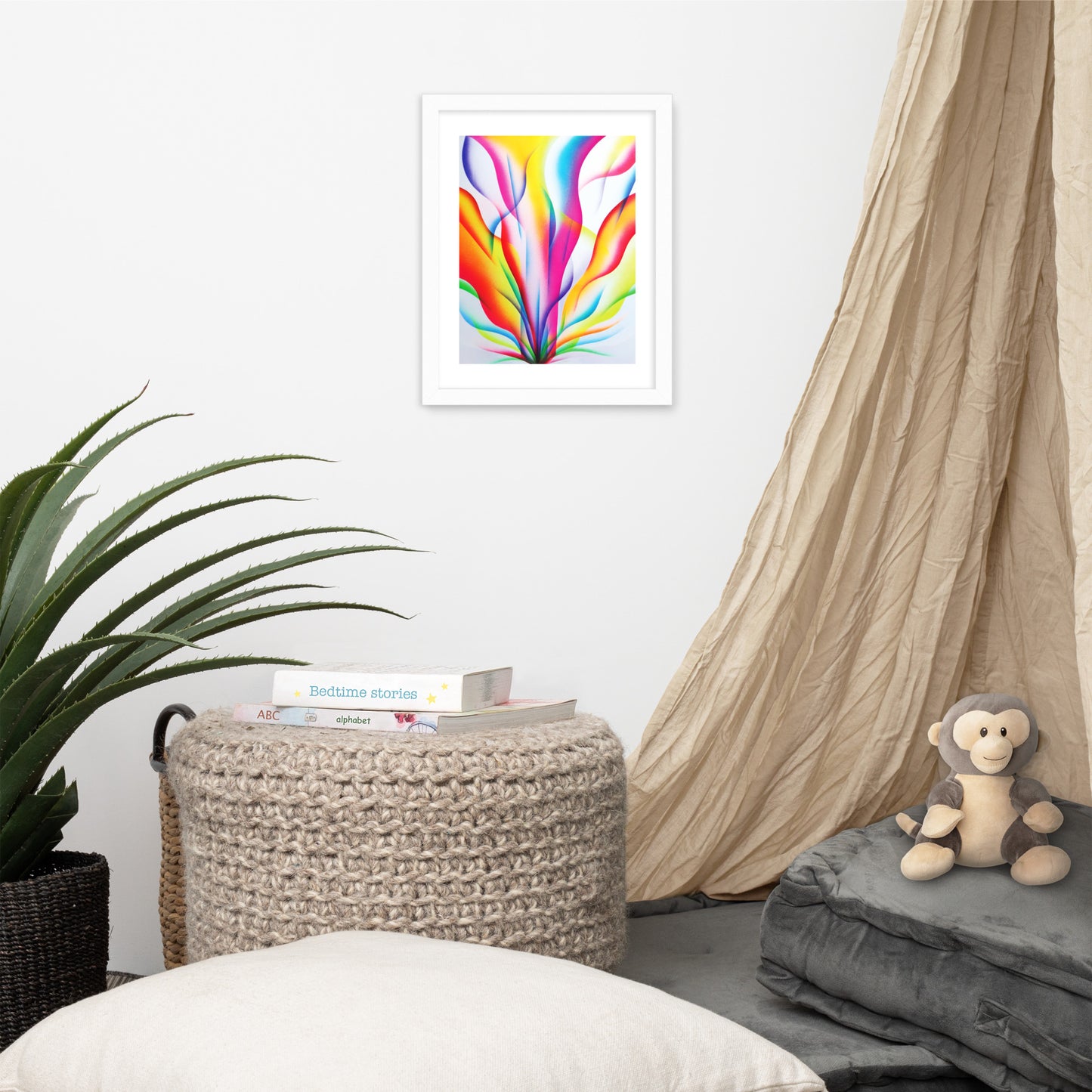 'Spring' Premium Luster Photo Paper Framed Poster