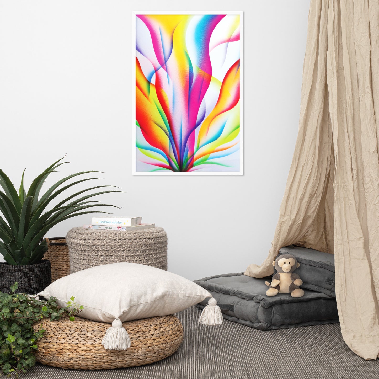 'Spring' Premium Luster Photo Paper Framed Poster