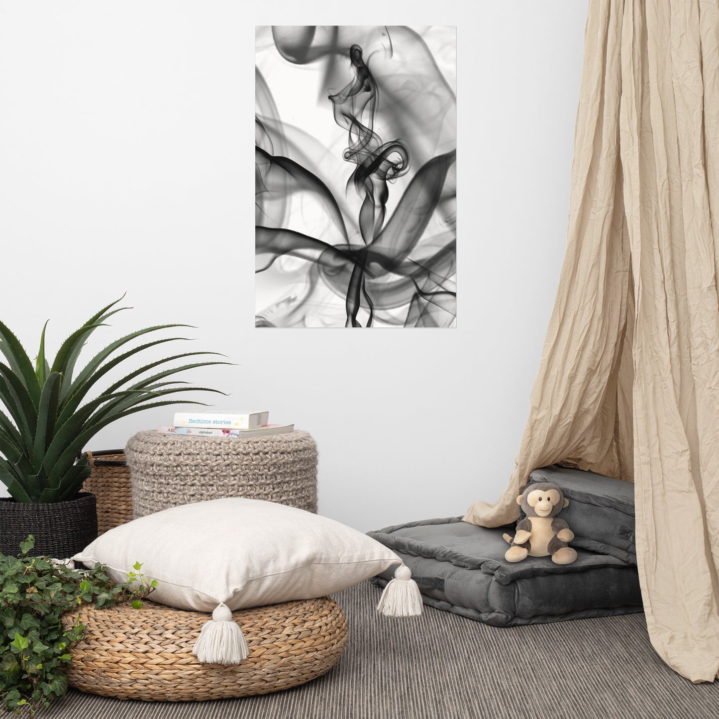 'Smoke & Mirrors' Premium Luster Photo Paper Poster