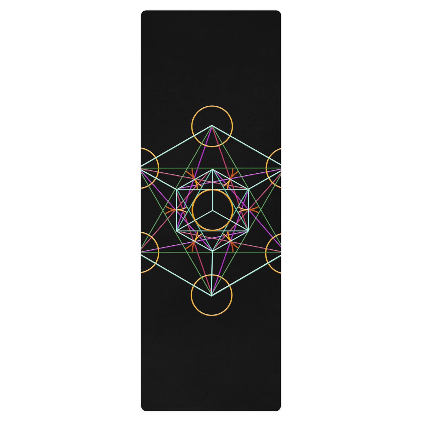 'Metatron's Cube' Yoga Mat