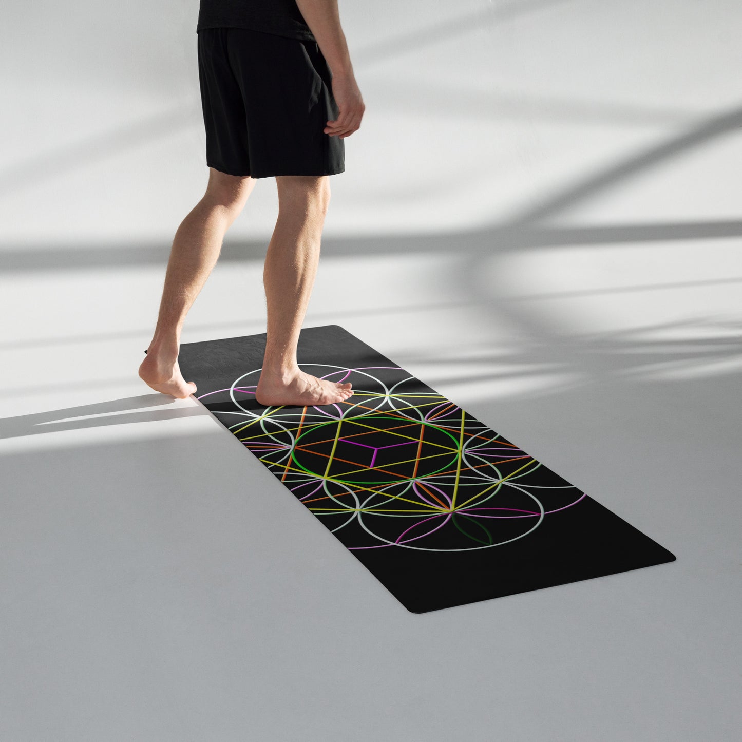 'Flower of Life' Yoga Mat