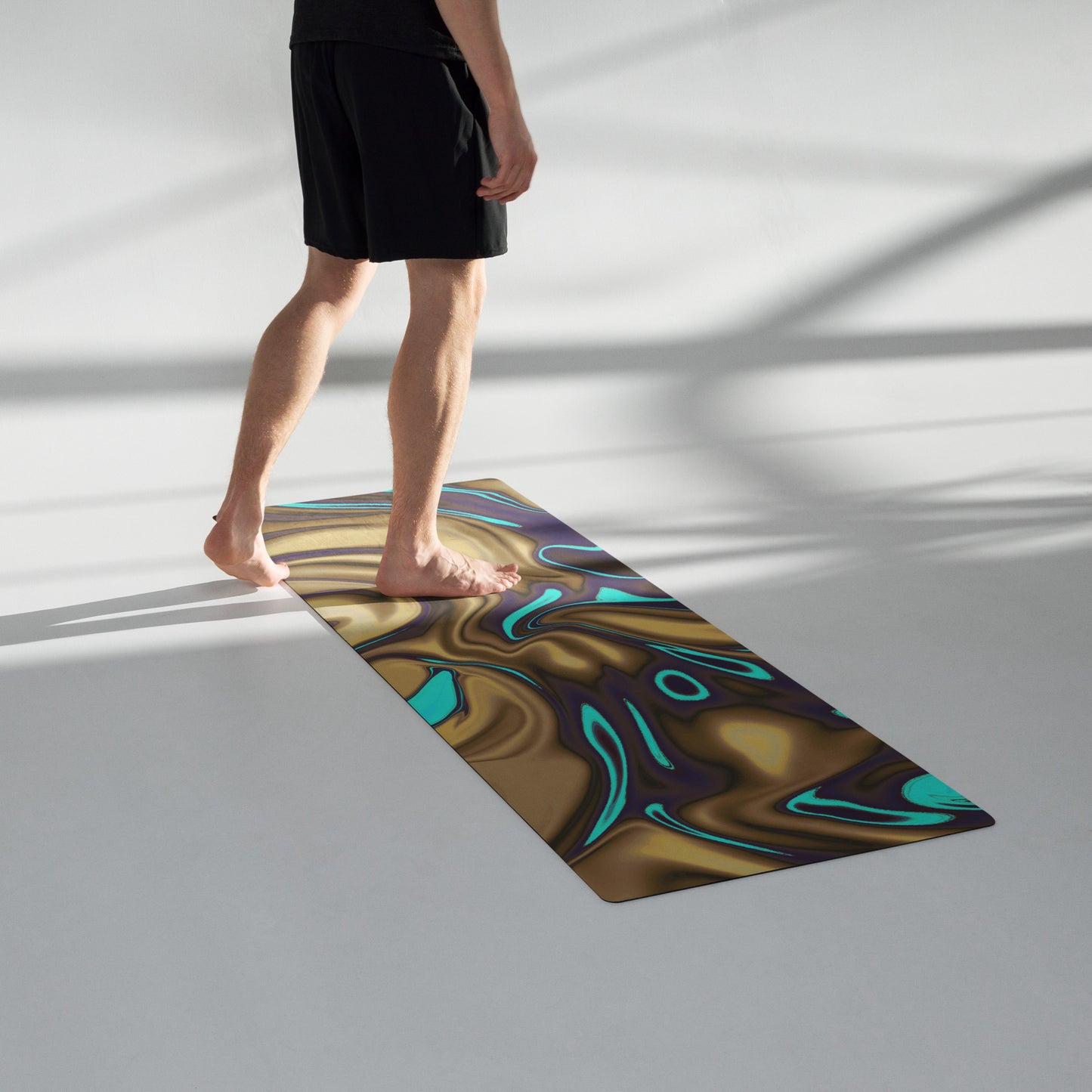 'Smoky Coffee' Yoga Mat